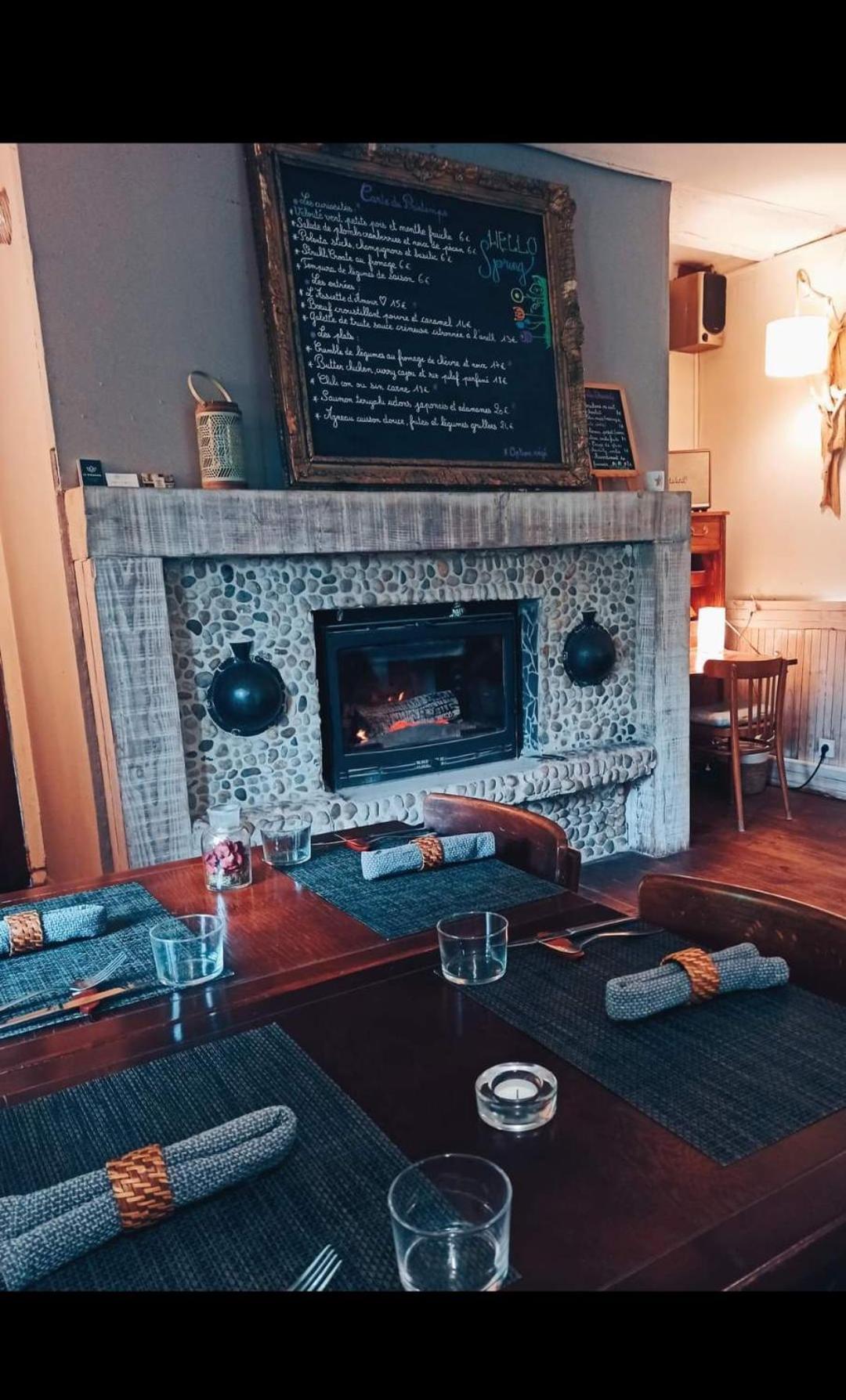 Le Dinanga Acomodação com café da manhã Léran Exterior foto